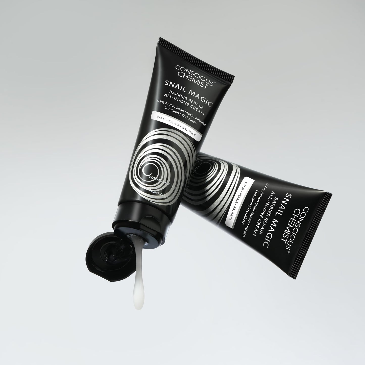 Conscious Chemist® Snail Magic Skin Barrier Repair All In One Cream | Daily Repair Gel Cream with Korean Snail Mucin Extract | 50g / 1.7fl.oz