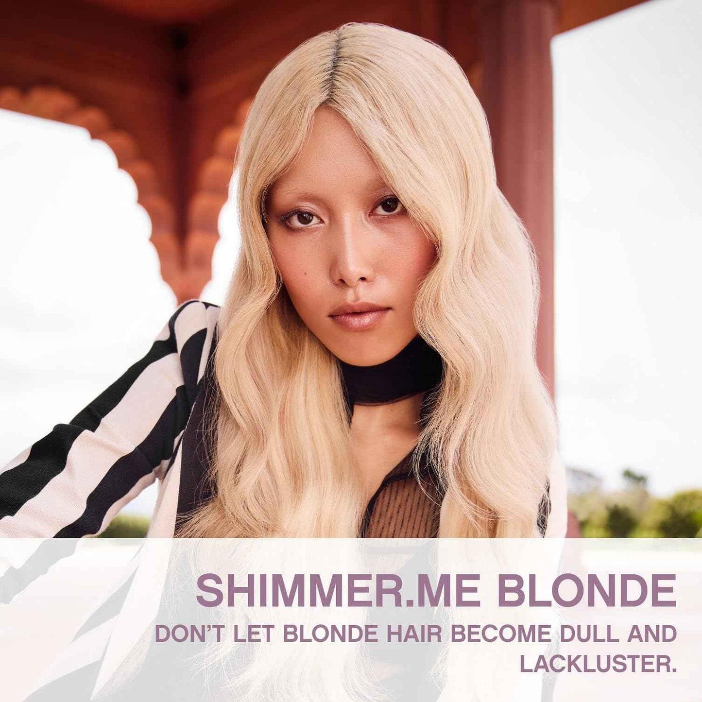 KEVIN.MURPHY SHIMMER.ME BLONDE - Repairing Shine Treatment - For Blonde, Highlighted & Grey Shades - For Hair Repair - Hair Mist with Vitamins - Hair Shimmer Spray - 100 mL / 3.4 fl oz