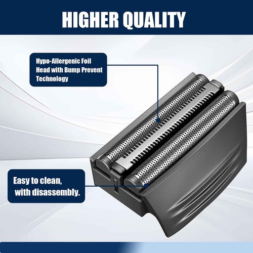 Shaver Replacement Foil Compatible with Remington TITANIUM-X Flex & Pivot Foil and Cutter F5800 & F7800 ,2packs