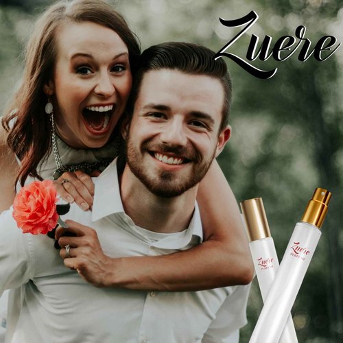 Zuere Perfumes for Women Eau de Parfum, Women's Perfume with Notes of Jasmine Latte, Pheromones Infused Enhanced Scents Perfumes 0.35 fl.oz/10ml, JG_C1_01