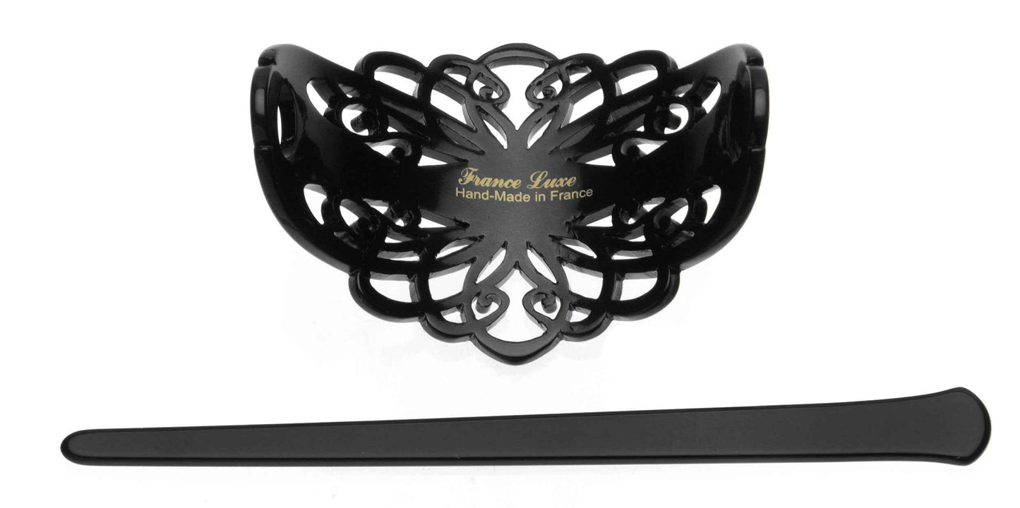 France Luxe Chicago Slide - Classic - Black