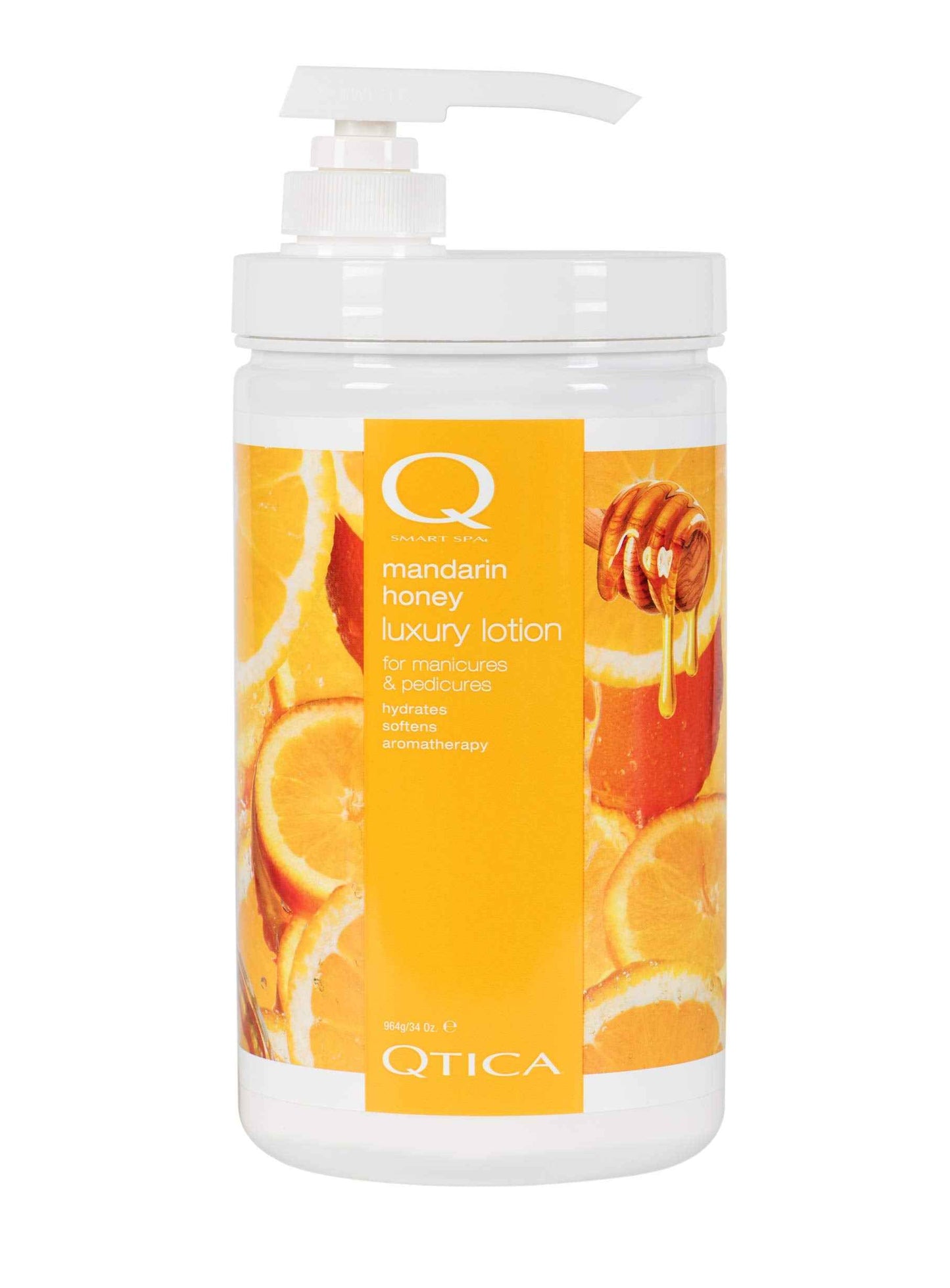 QTICA Luxury Lotion Smart Spa (Mandarin Honey, 34oz)