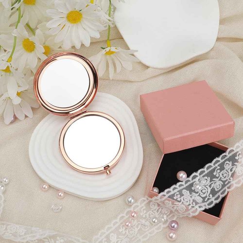 Dealoco Nurse Gifts for Women,Appreciation Mothers Day Graduation Inspirational Motivational Christmas Valentines Gifts for Nurses Practitioner Certified,Rose Gold Makeup Mirror,Nurse Week Day Gifts