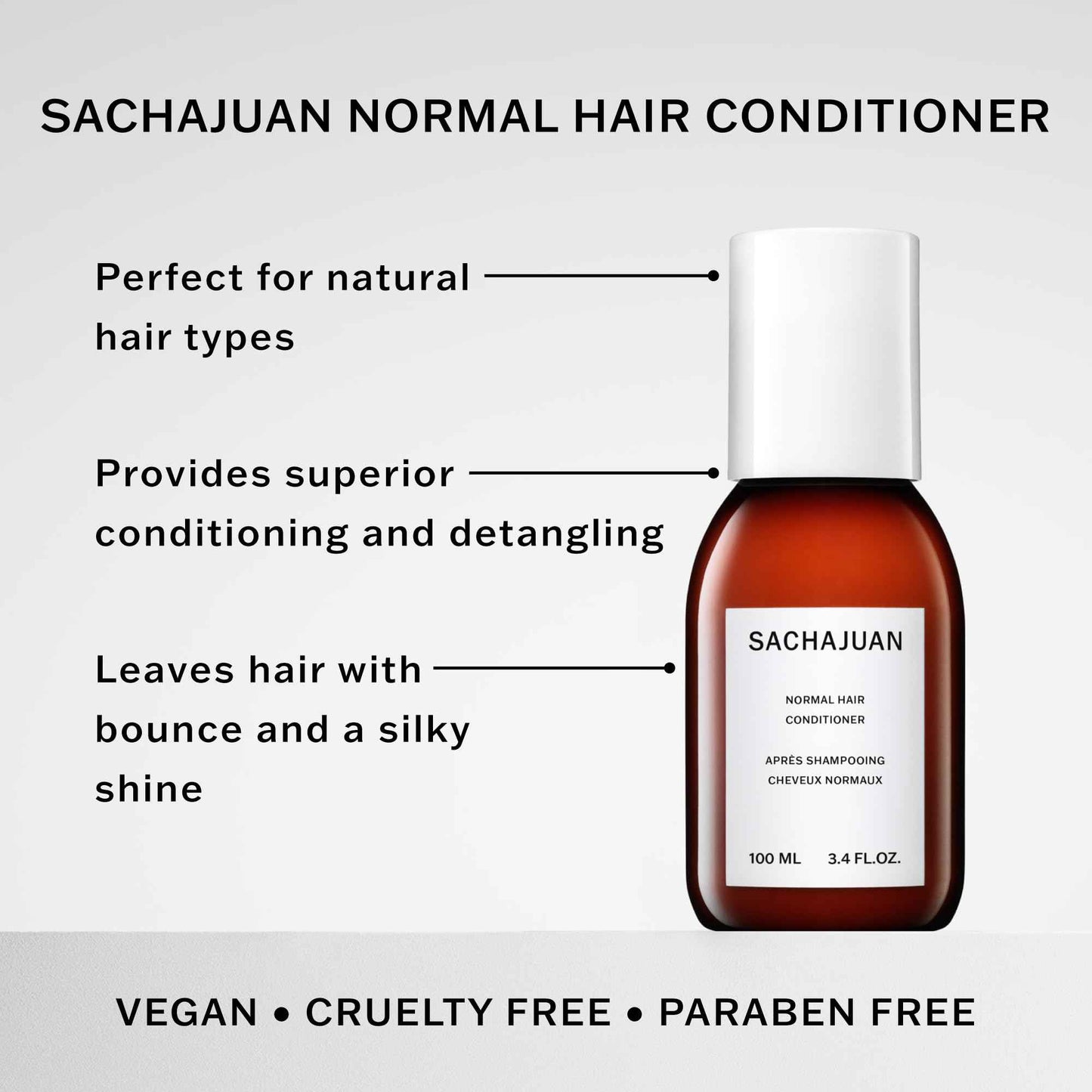 SachaJuan Normal Hair Conditioner 250 ml 8.4 fl oz