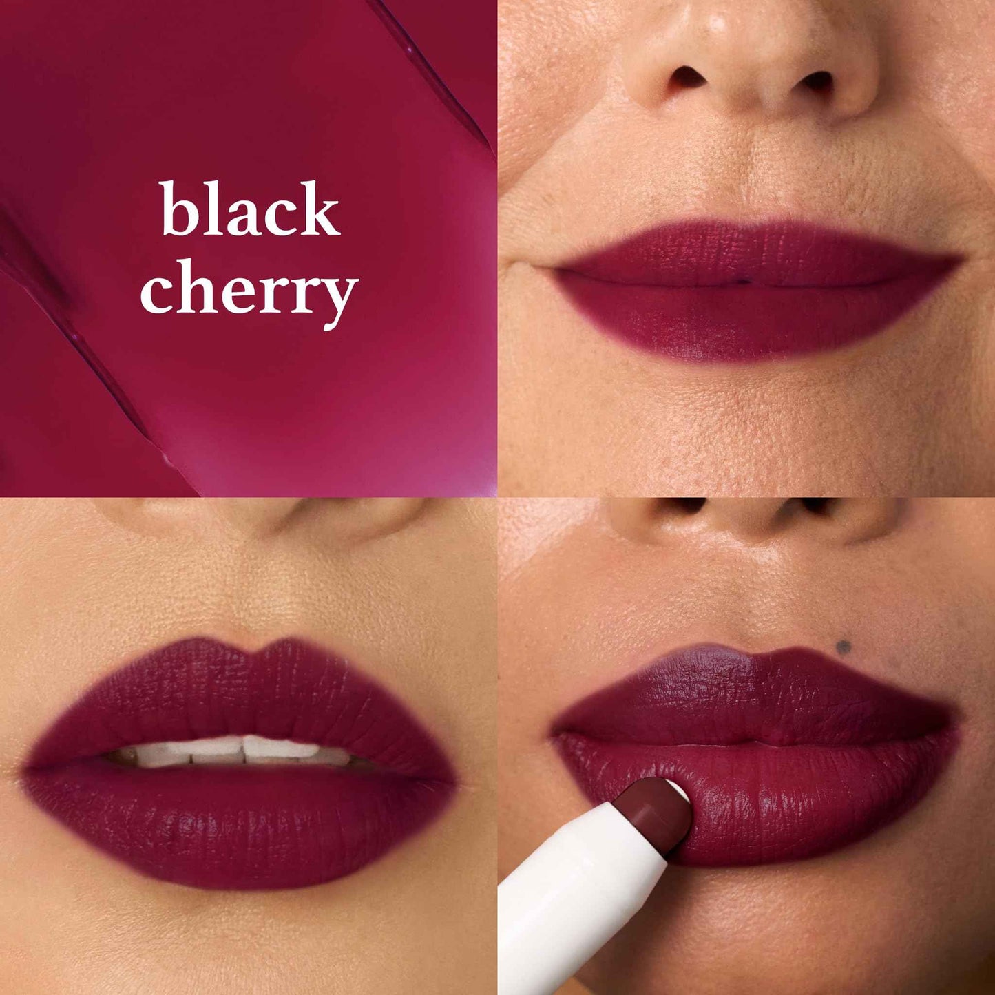 Julep Cherry Lips 101 - It's Balm Hydrating Lip Color + Long Lasting Lip Liner + Clear Lip Gloss