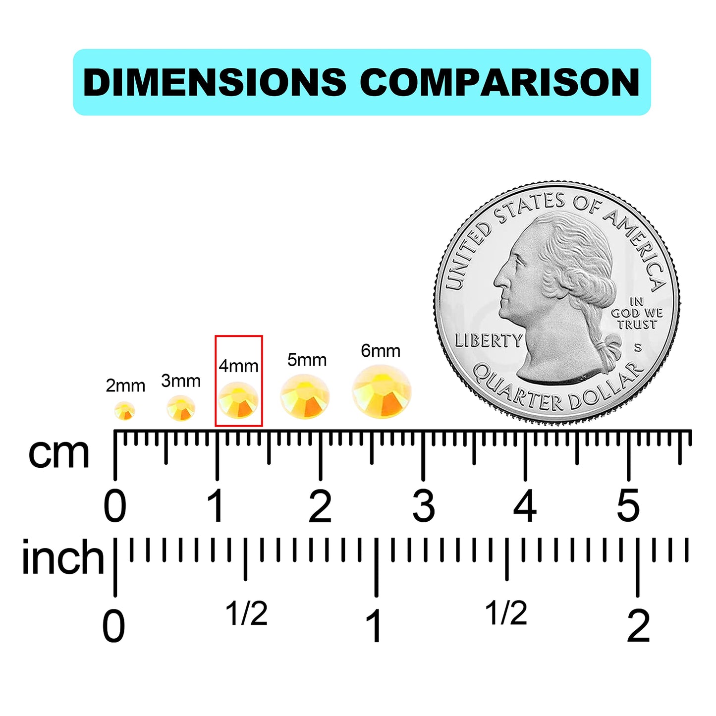 Taipoilbow 5000pcs Jelly AB Rhinestones,Resin Non Hotfix Rhinestones Flatback Rhinestones Nail Gems Rhinestones for Crafts DIY Creative Design,Clothes,Makeup,Nail Art (Clear Citrine AB)