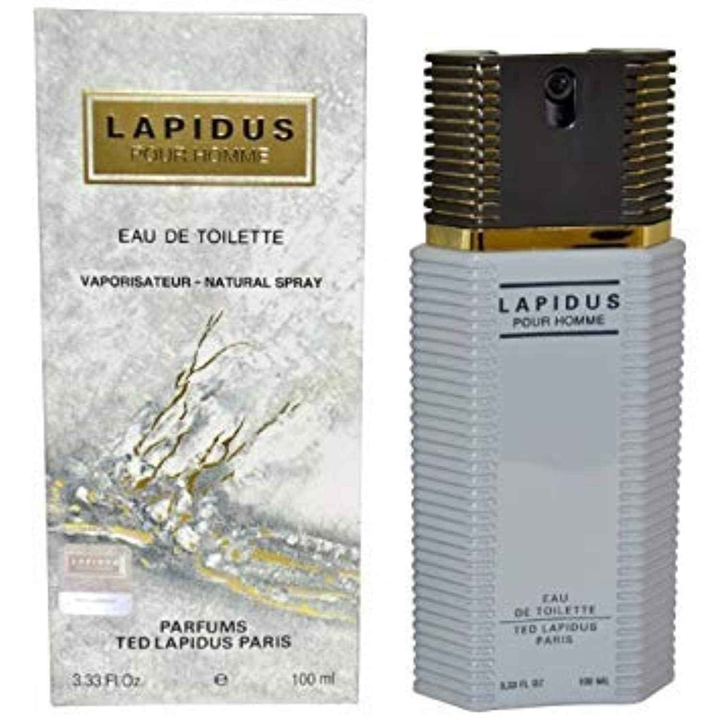 Lapidus By Ted Lapidus For Men. Eau De Toilette Spray 3.3 Ounces (Pack of 2)