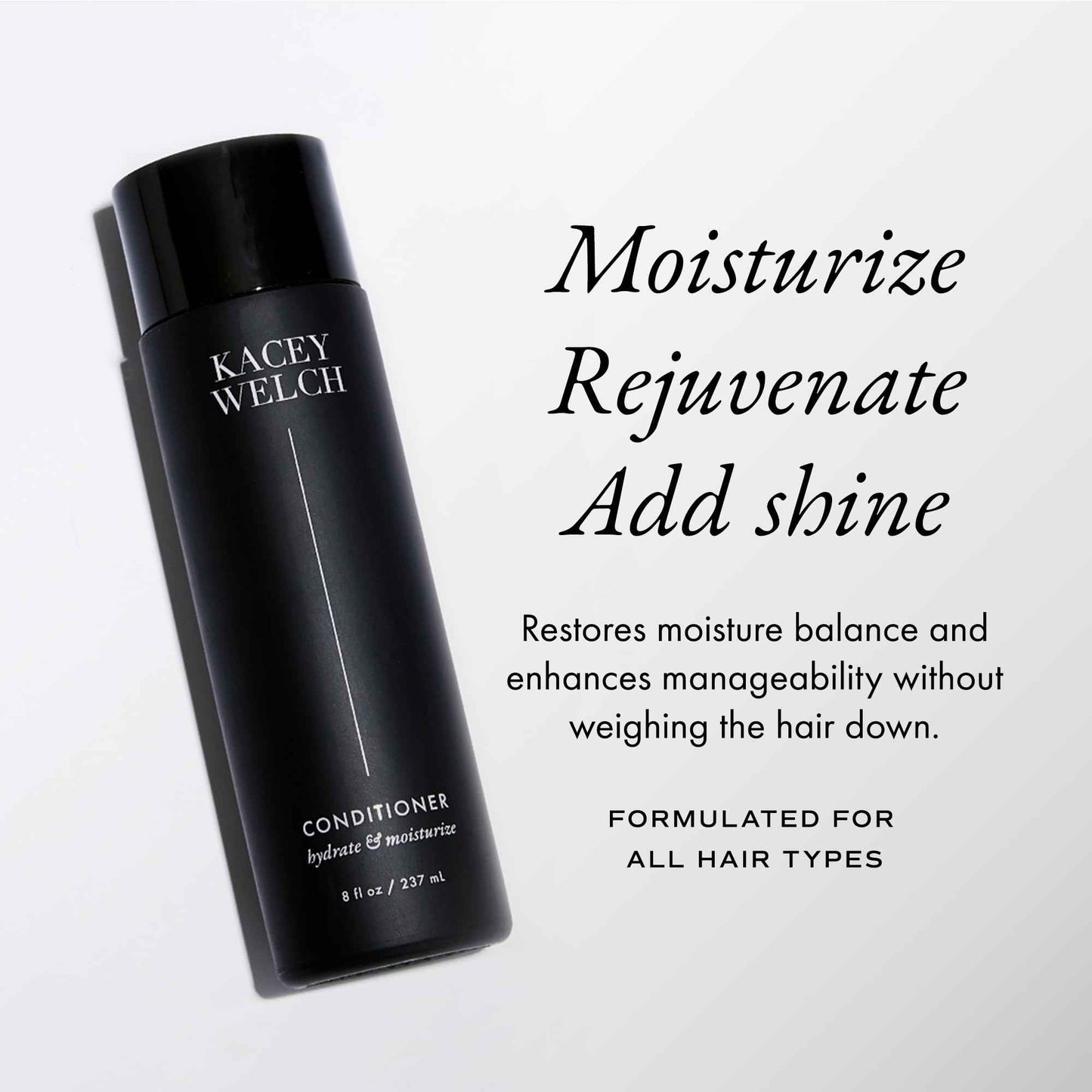 Kacey Welch Hydrate & Moisturize Deep Baobab Conditioner – Restores, Strengthens & Smooths Dry or Damaged Hair, Color-Safe, 8oz