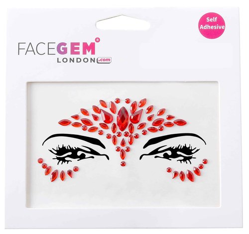 32 PCS Face Gems (RANDOM DESIGNS) Self- Adhesive Glitter Jewel Tattoo Sticker Festival Gems Rave Party Body Make Up C2ZAKMIX-A