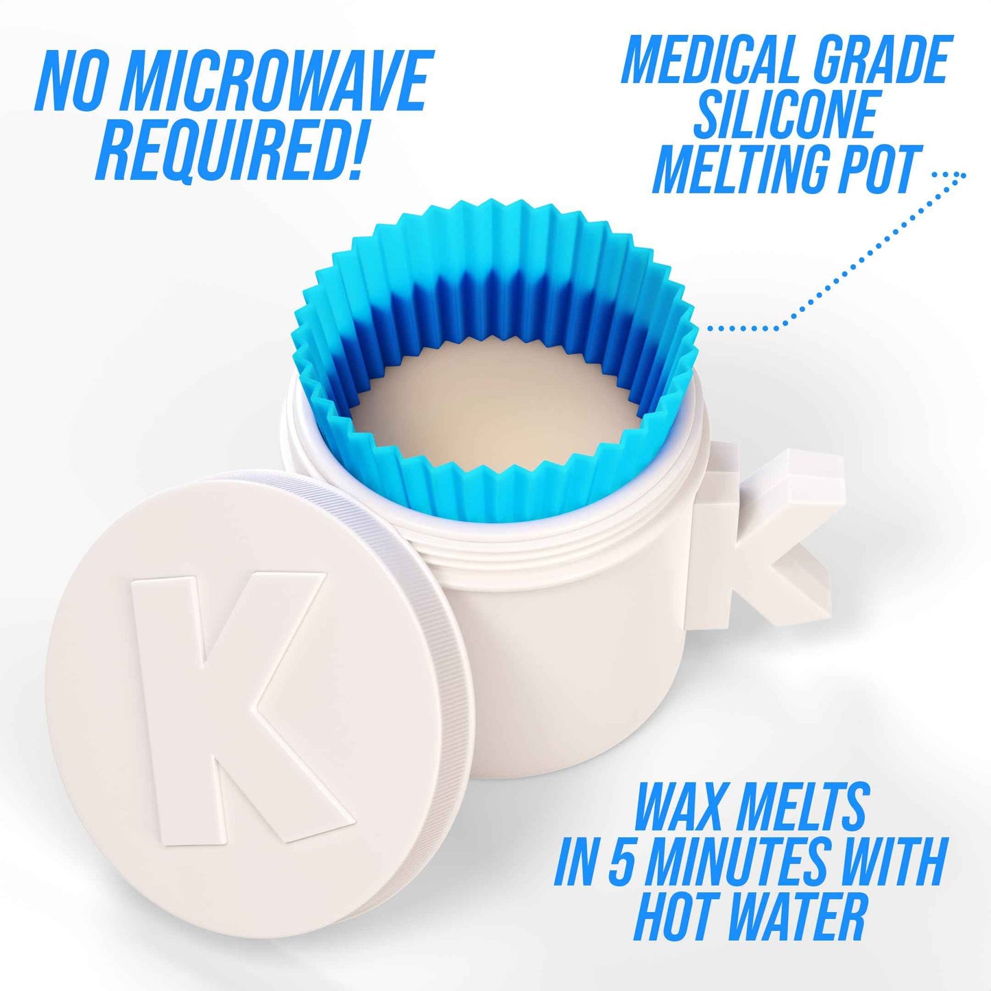 Kenashii Super BUNDLE Nose & Ear Hair Removal Kit | 100 g Wax, 84 Applicators | No Microwave Needed | Nasal Waxing For Men and Women | 12 Balm Wipes, Mustache Guards, Storage Bag