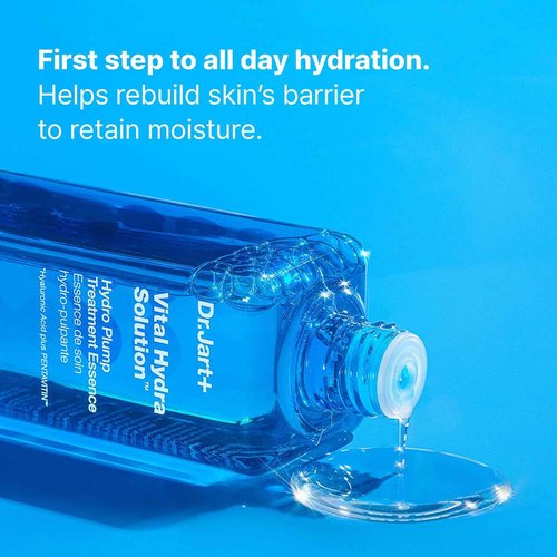 Dr.Jart+ Vital Hydra Solution Hydro Plump Treatment Korean Essence with Hyaluronic Acid for Glass Skin| Korean Skin Care, 5.07 Fl Oz