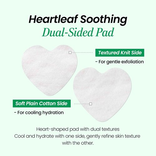 NEOGEN DERMALOGY Real Heartleaf Soothing Daily Pad, Heartleaf Toner Pad/40Pads