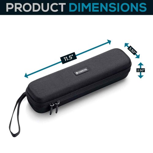 Caseling Toothbrush Travel Case Fits Philips Sonicare Protective Clean 4100 Sonicare 2 Series Portable Toothbrush Holder. (Large Case)