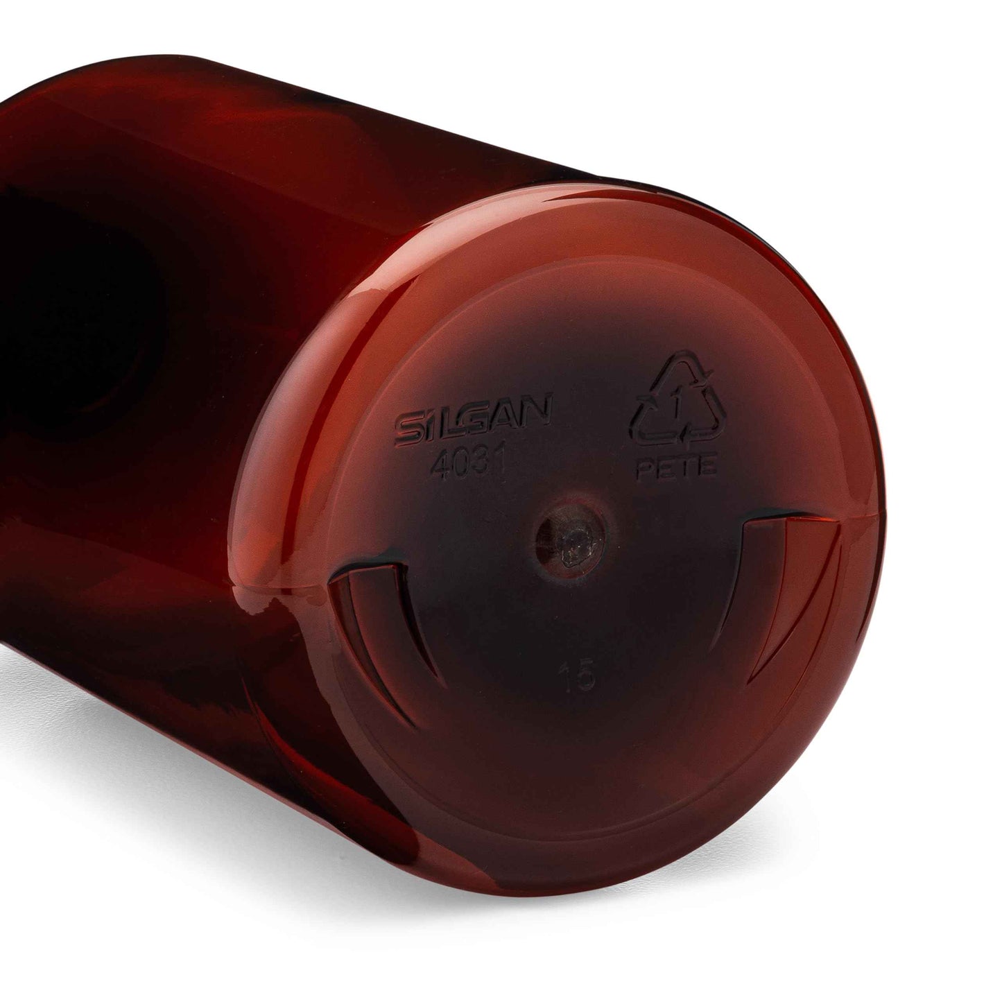 Baire Bottles 16 oz Empty Refillable Plastic Pump Bottles Dispenser 6 Pk PET, BPA Free Refillable Containers Shampoo Lotion Oil Liquid Soap Labels USA (Amber/Brown, White Pumps, Damask Labels)