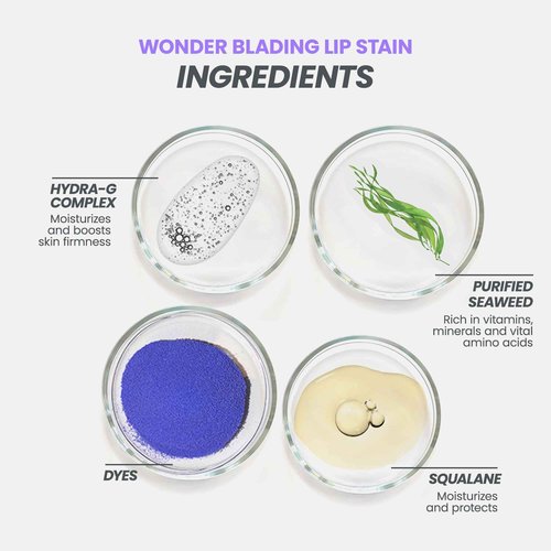 Wonderblading Lip Stain Peel Off Masque (Darling) with 360 Contour Lipliner (Ruby)