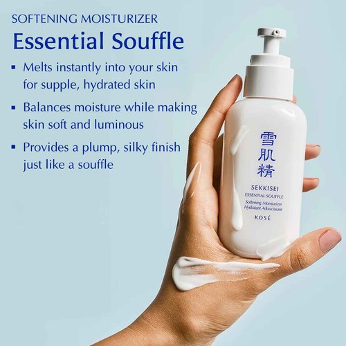 SEKKISEI Essential Souffle, Softening Facial Moisturizer, 4.7 Ounce