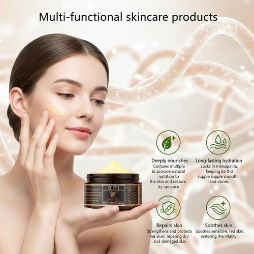 BRICKSWAN Tallow and Honey Balm - Beef Tallow for Skin, Moisturizer with Organic Grass-Fed Beef Tallow & Raw Wild Honey, Keep Skin Moist, All-Natural Moisturizer(2 Pack, 3.52Oz)