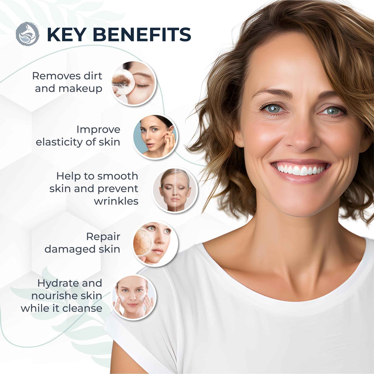 Foxbrim Naturals Radiant Skin Duo: Coconut Milk & Honey Facial Cleanser and Orange Blossom Water Face Toner