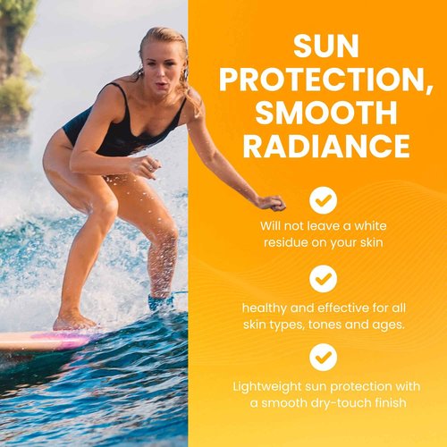 JACKET Sunscreen SPF 50+ | Mineral Sunscreen with Vitamin C | Water Resistant 80 Min, Natural, Reef Safe | UVA/UVB Broad Spectrum Protection for Face & Body, 4 FL Oz