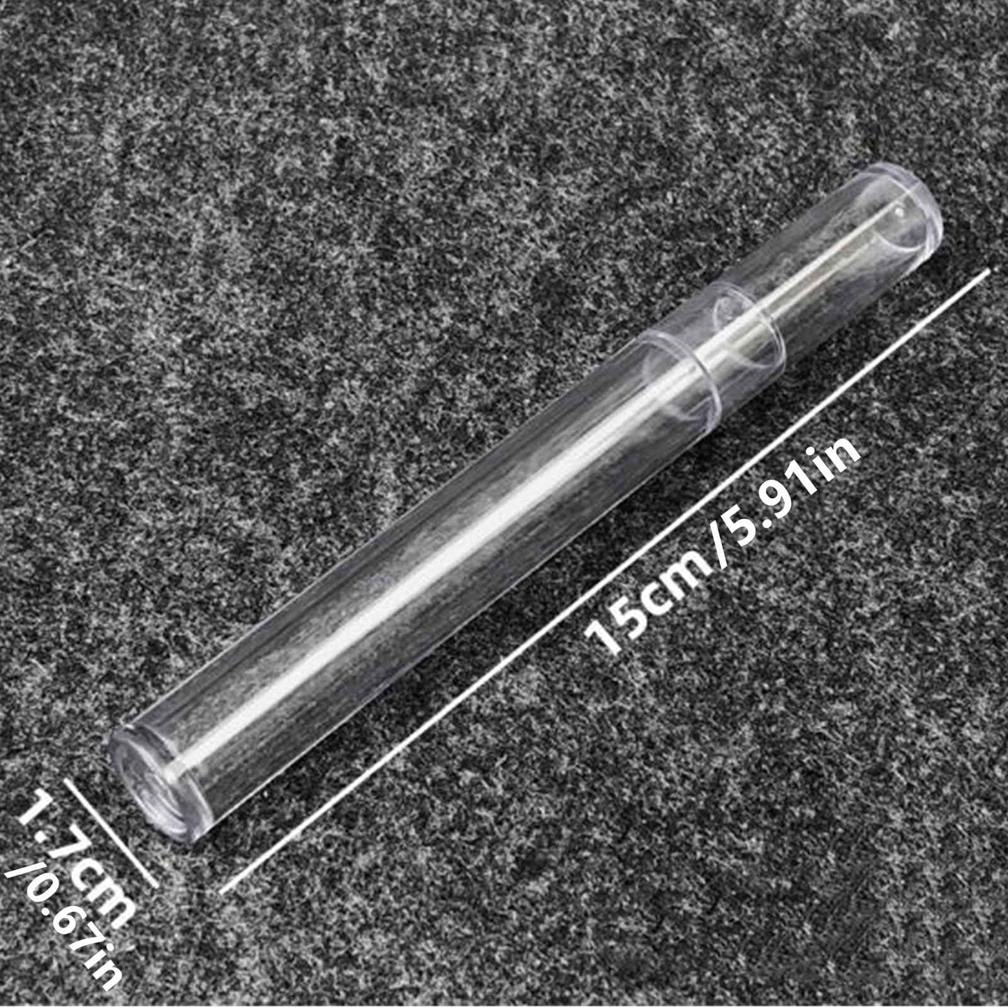 2 Packs Professional Tweezers Storage Case, Tweezers Organizer Eyelash Extension Tools Travel Small Box for Clip Manicure Tool