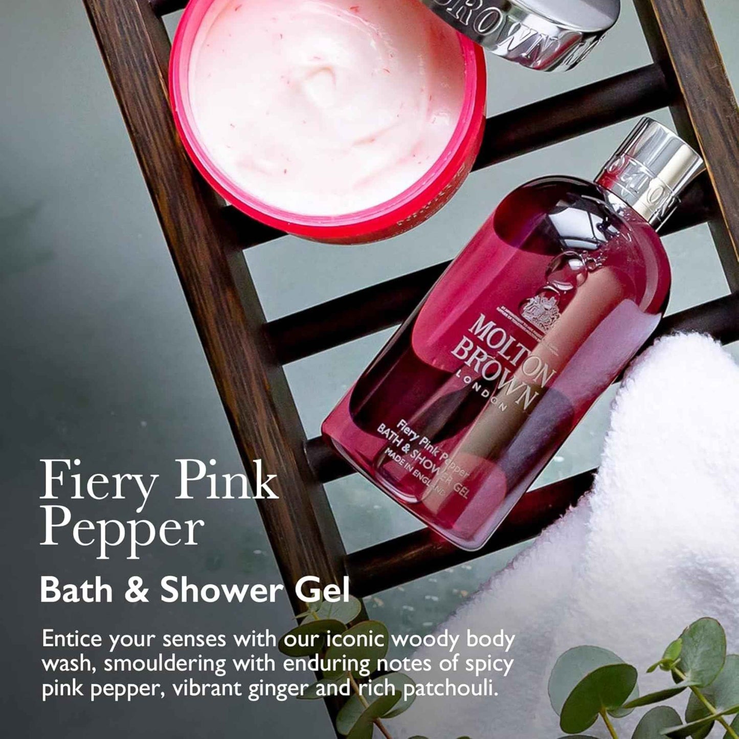 Molton Brown Fiery Pink Pepper Bath & Shower Gel 10 fl. oz.