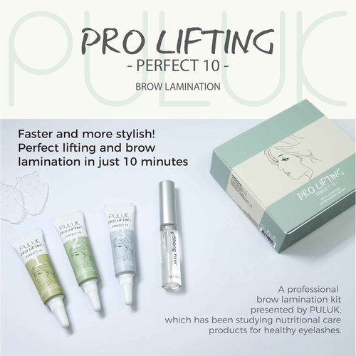 PULUK PRO LIFTING Brow Lamination Kit, Professional Semi-Permanent brow lifting Perm Kit