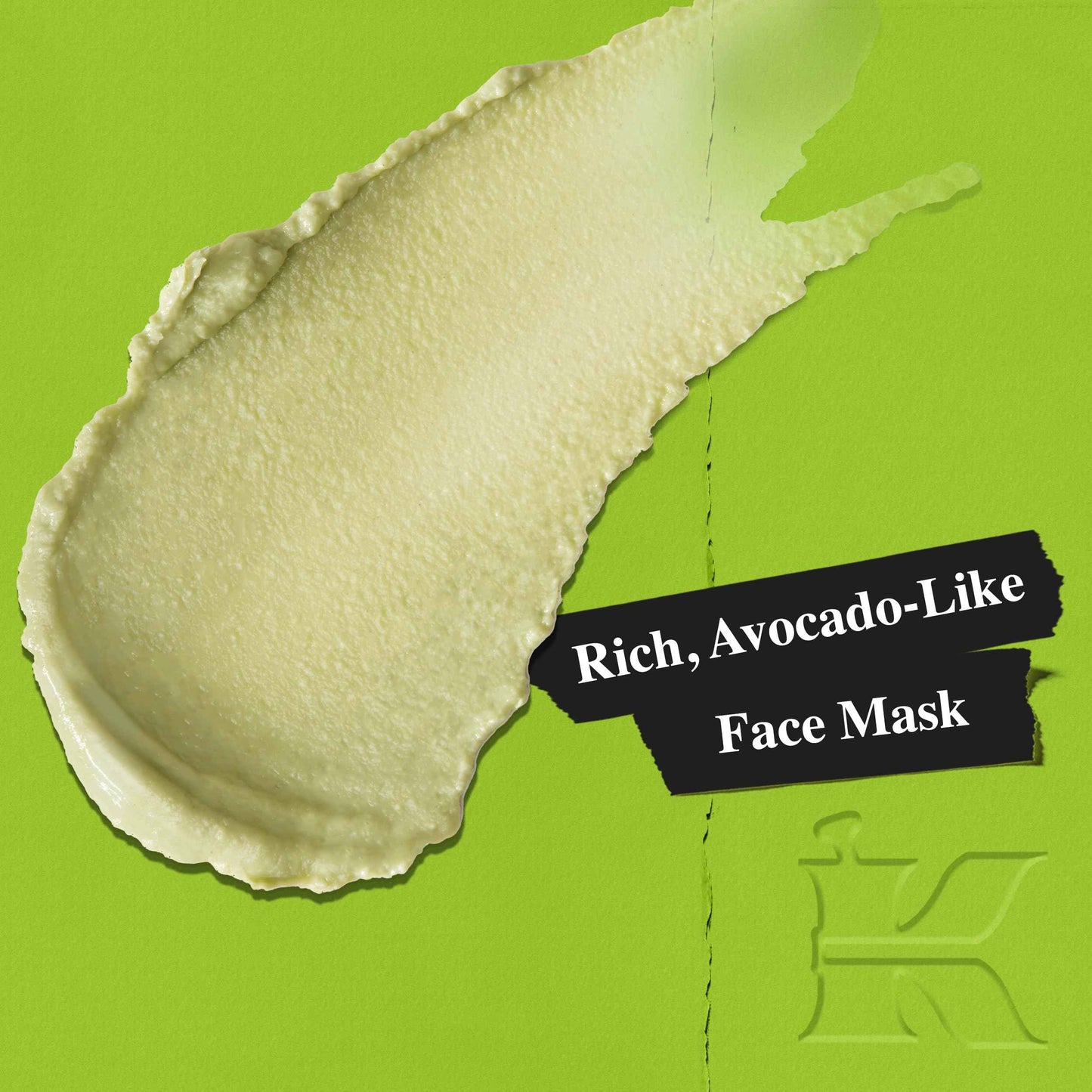 Kiehl's Avocado Nourishing Hydration Mask, Rich & Creamy Face Mask, Hydrates & Soothes Skin, with Evening Primrose Oil, Maintains Facial Elasticity, Helps Reduce Dryness, Paraben-free - 3.4 fl oz