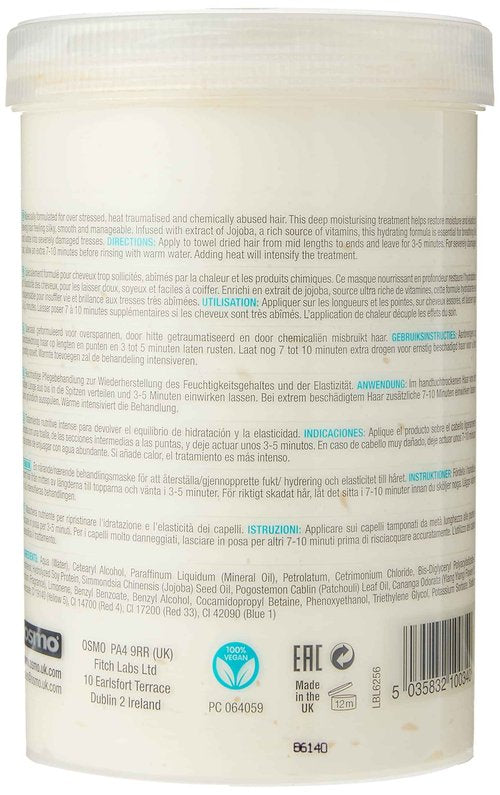 Osmo Intensive Deep Repair Hair Mask for Restoring Moisture and Conditioning Hair and Creating Beautiful Healthy, Naturally Glossy Hair. Size 1200ml