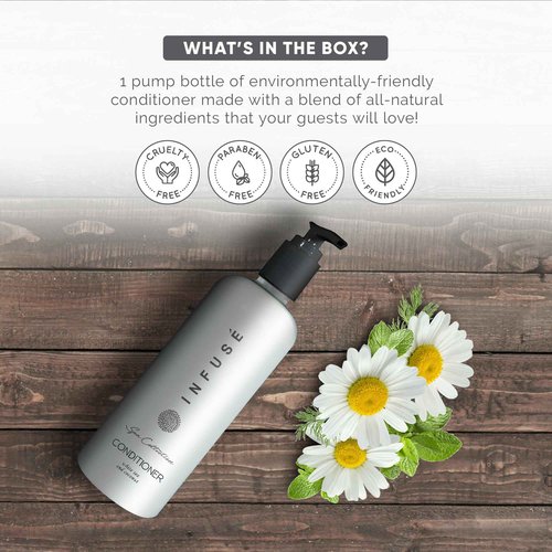 Terra Pure Infuse White Tea and Coconut Shampoo and Conditioner | 400 ml SINGLE