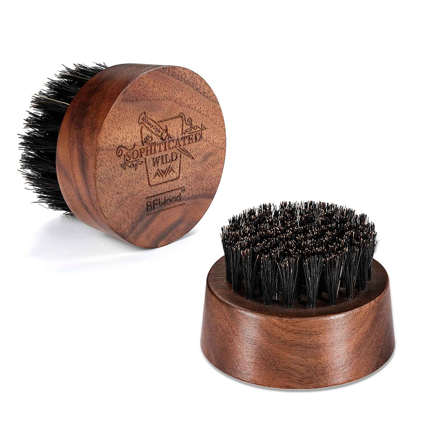 BFWood Beard Brush for Men and Hair Brush with Paddle