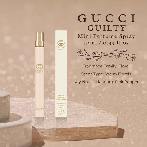 Gucci Guilty Pour Femme Perfume for Women Travel EDP Spray 0.33 Fl Oz