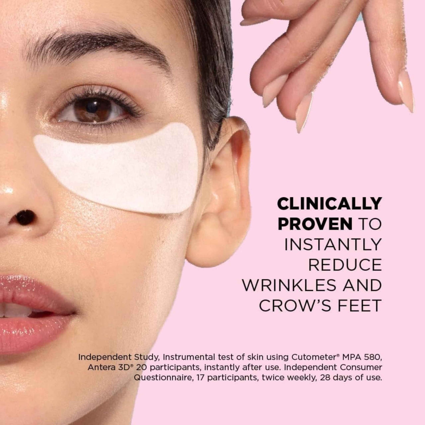 Skin Republic Retinol Under Eye Mask. Clinically Proven to Reduce Crow’s Feet and Deep Wrinkles. Made in Korea. 3 Pack (9 pairs of under eye masks).