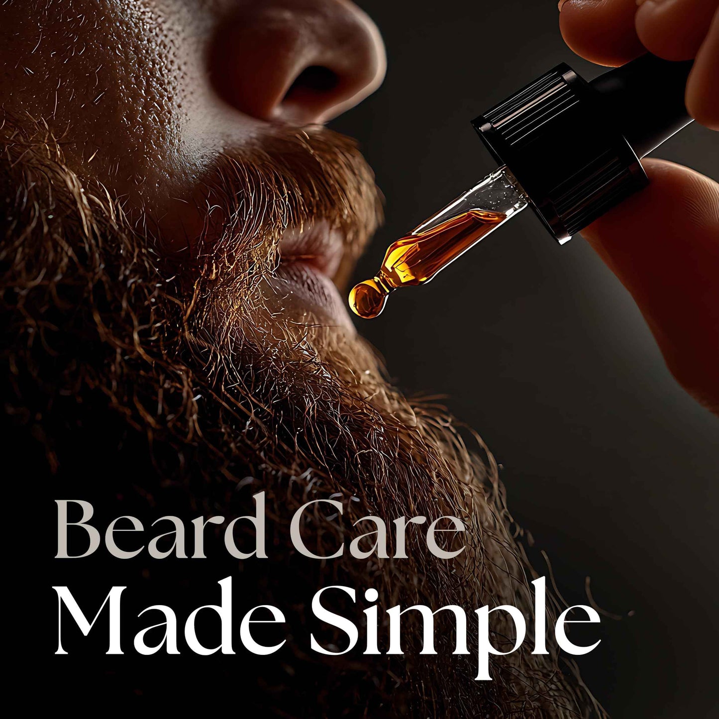 PURPLE DUCK Men's Natural Beard Oil – Hydrating & Nourishing Oil for Beard Growth – Organic Formula for a Softer, Fuller Beard – Silk Shorts 1 Oz