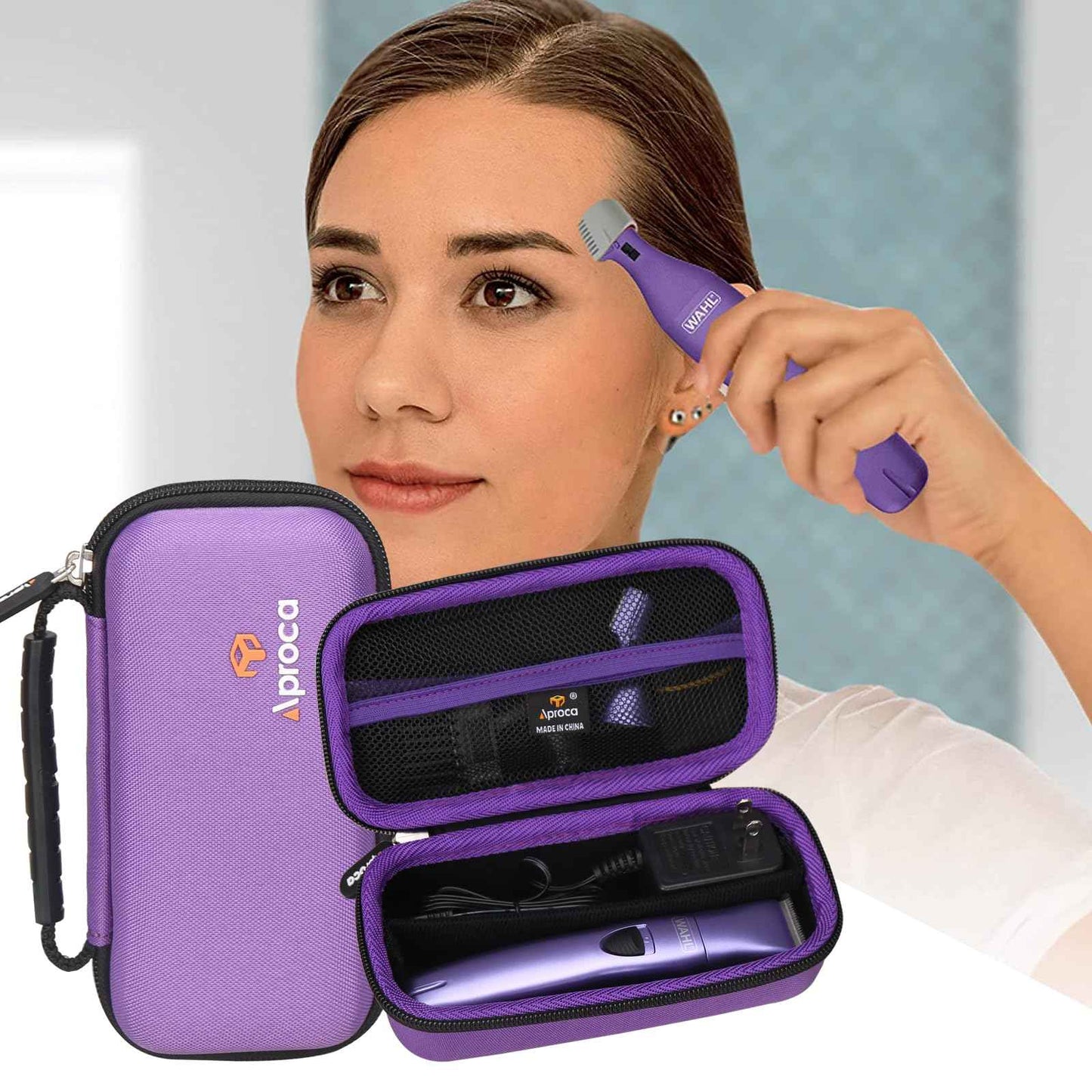 Aproca Hard Travel Storage Case, for Wahl Pure Confidence Rechargeable Electric Trimmer and Accessories