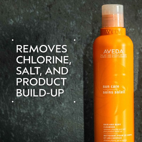 Aveda Sun Care Hair & Body Cleanser | Removes Chlorine and Salt | with Coconut Oil | for All Hair Types, 8.5 Fl Oz