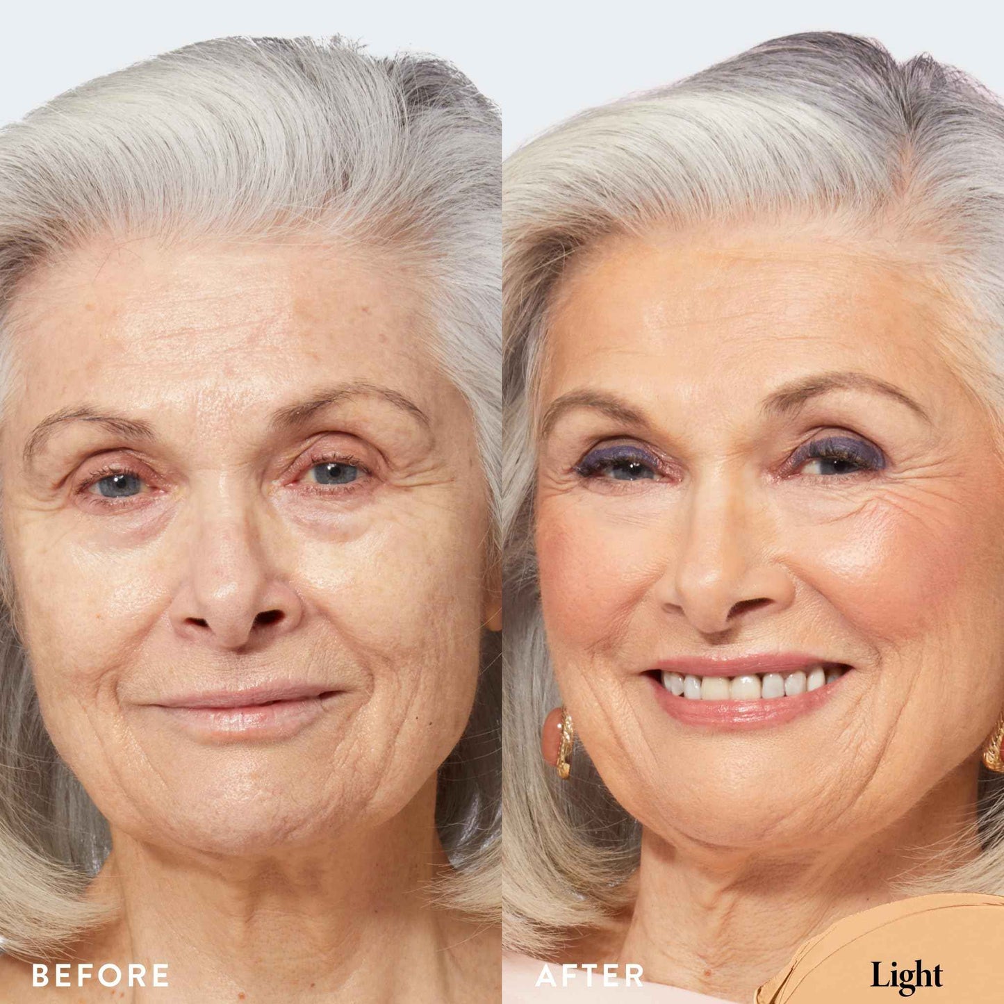 Seamless Finish Full Coverage Concealer, Light + Precision Blending Sponge