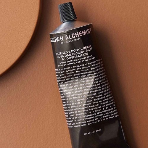 Grown Alchemist :: Intensive Body Cream - Rosa Damascena, Acai & Pomegranate Nourishing Moisturizer Cream that Repairs and Balances Dry Skin (120ml).