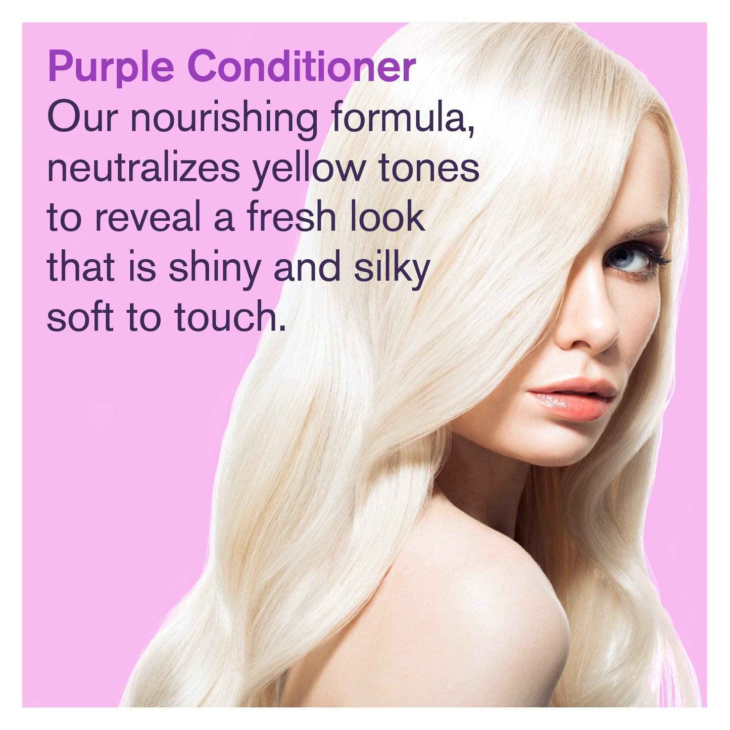 BOLD UNIQ Purple Conditioner & Blonde toner Spray Bundle. for Blonde, Platinum & Gray/Silver Hair. Remove Brassy Yellow tones. Paraben & Sulfate Free. Vegan & Cruelty Free.