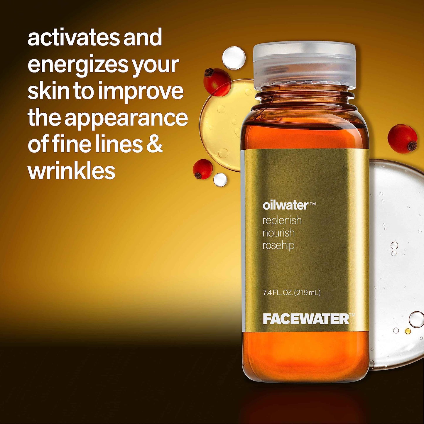 PLANT BEAUTY DISTILLERY Facewater Oilwater Replenish Nourish Rosehip