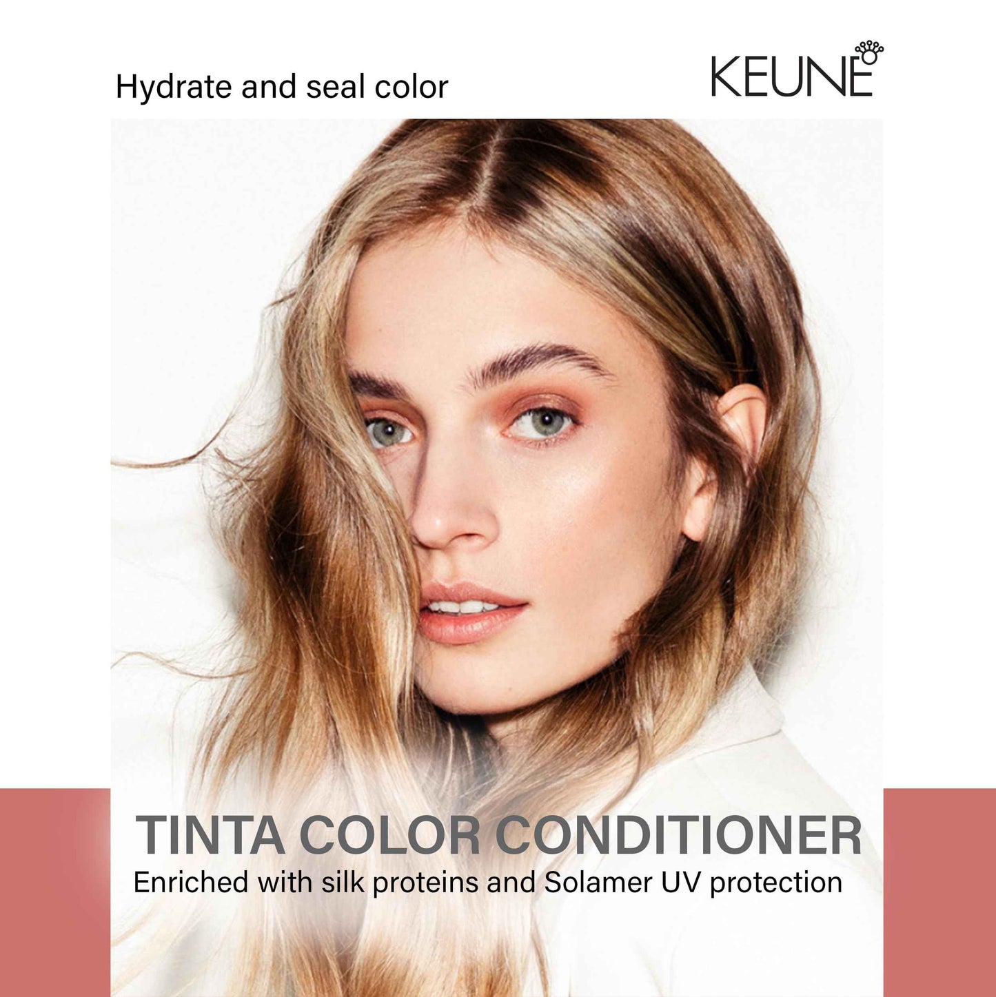Keune Care Tinta Color Conditioner, Color-Safe & UV-Protecting Conditioner with Triple Color Protection, 8.5 Fl Oz
