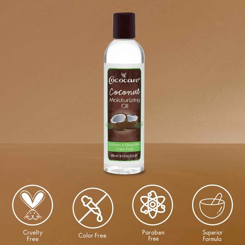 Cococare Coconut Moisturizing Oil 8.5 Fl Oz. - Formulated with Natural Coconut Oil (3)