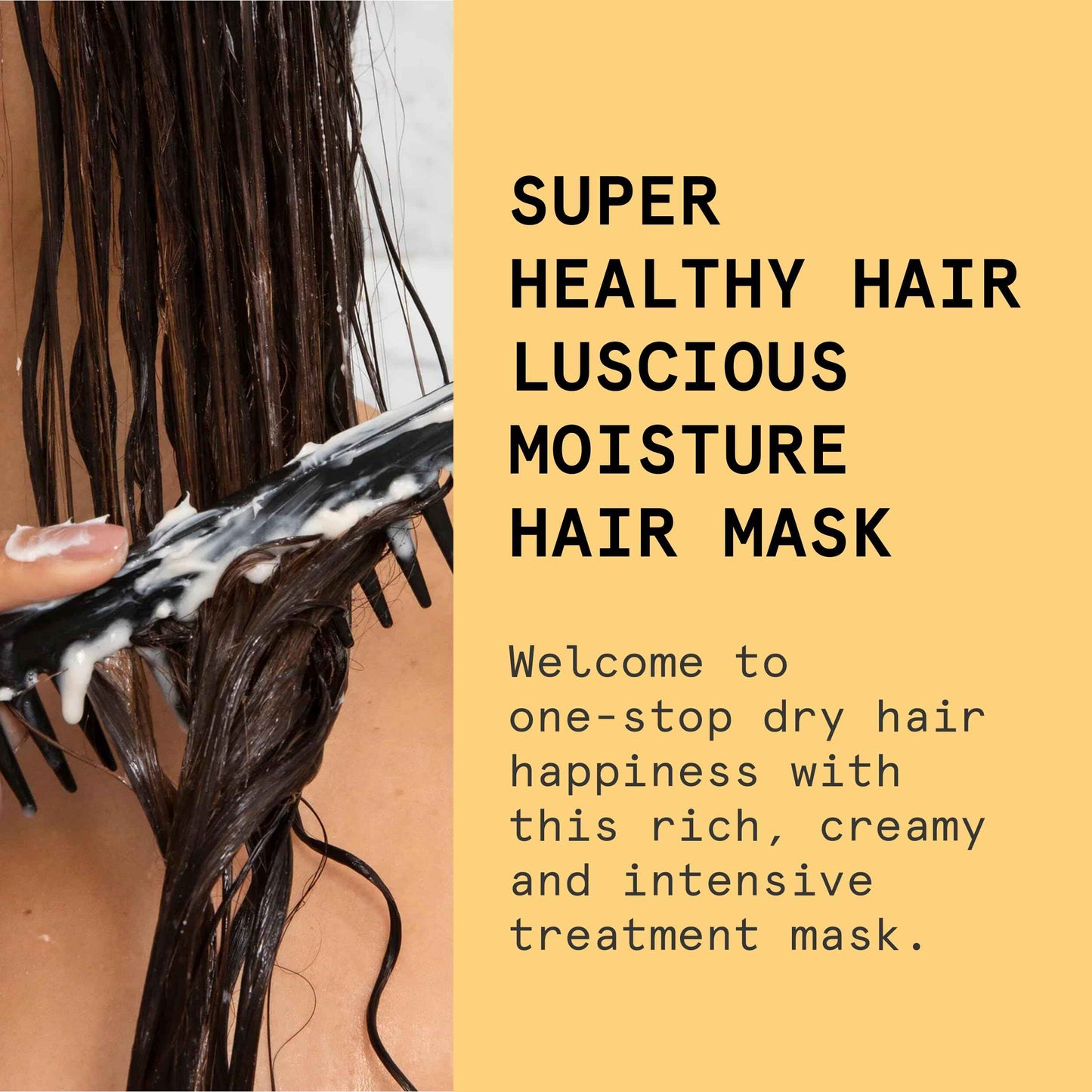 Beauty Pie Super Healthy Hair Luscious Moisture Hair Mask For Hydrating, Softening & Repairing Damaged Locks