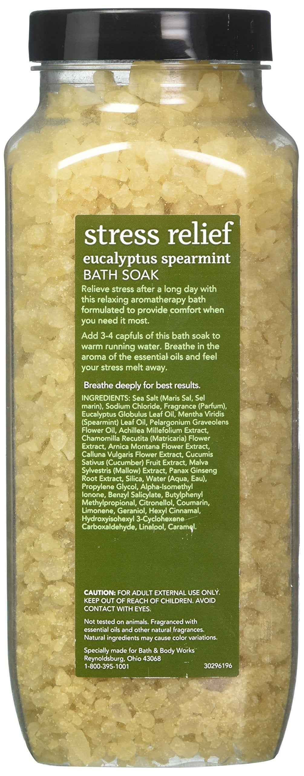 Bath and Body Works Eucalyptus Spearmint Bath Soak Aromatherapy