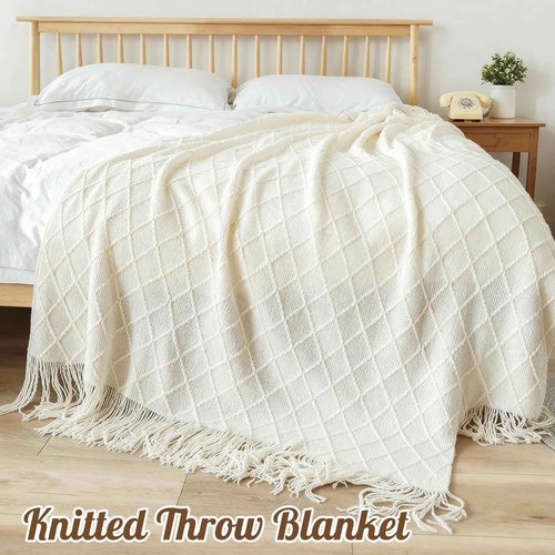 Gifts for Women, Get Well Soon Blanket Gift Baskets, Self Care Gifts Baskets Unique Christmas Gift for Women Thinking of You/Mothers Day/Best Friend Inspirational Friendship Gift