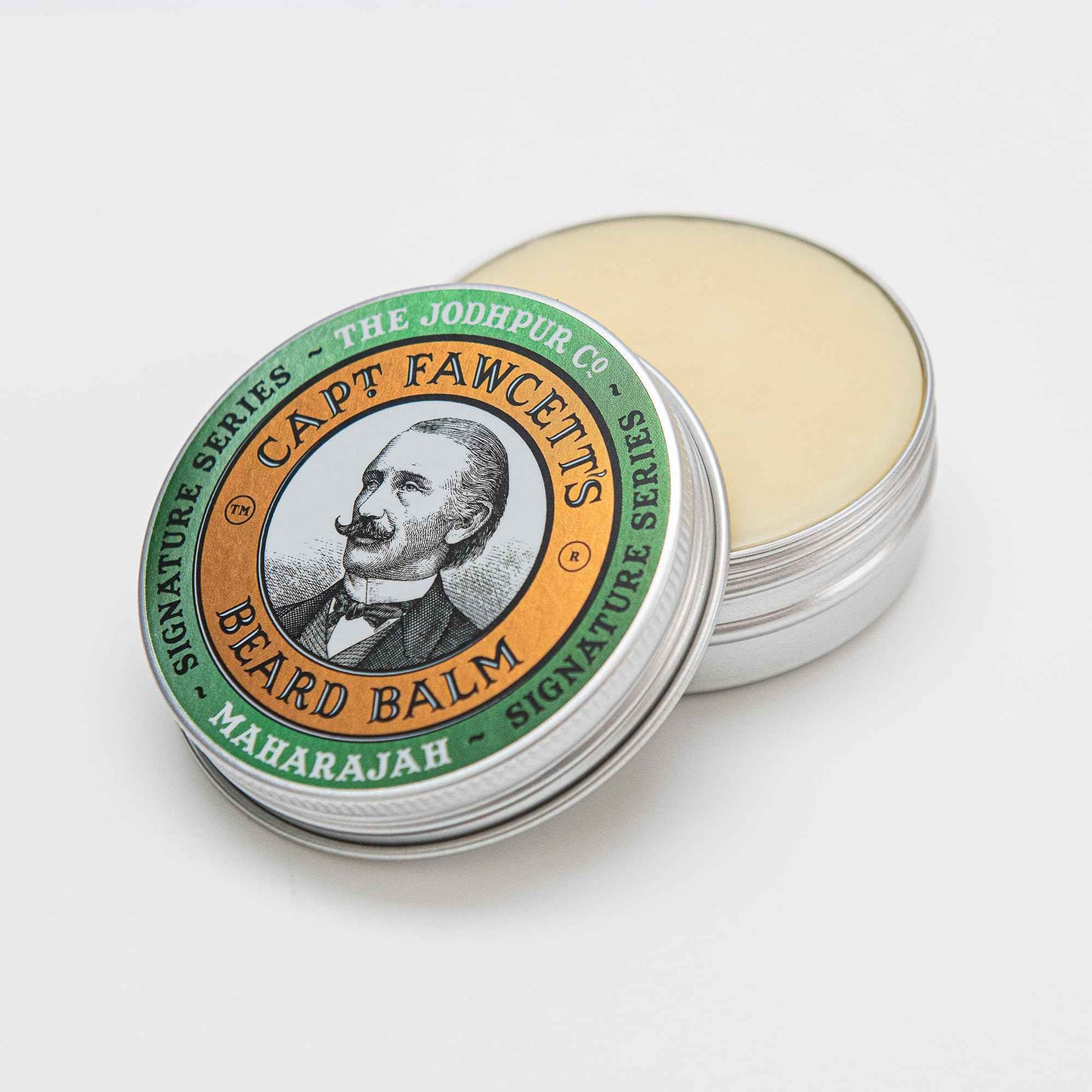 CAPTAIN FAWCETT Maharajah Beard Balm | Moisturizes and Conditions Beard | Almond Oil, Shea Butter | 2oz