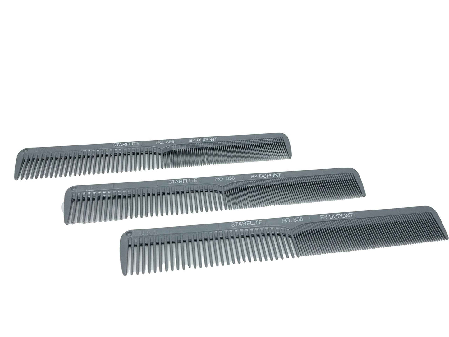 G.B.S Dupont Starflite Style Comb 858, Pack of 3