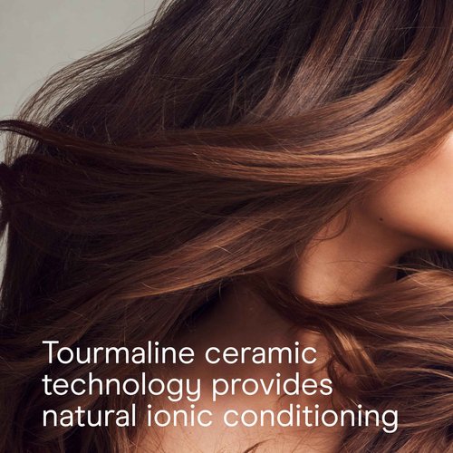 Infiniti PRO CONAIR Hair Dryer with Diffuser and Concentrator, 1875W Style & Shine Blow Dryer with Tourmaline and Ionic Conditioning to Fight Frizz, 3 Heat & 2 Speed Settings, Blue