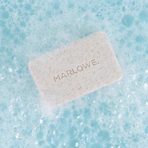 Marlowe. No. 102 Men's Body Scrub Soap 7oz (Variety Pack) | Best Exfoliating Bar for Men | Made w/Natural Ingredients | Green Tea Extract | Features 3 Amazing Scents