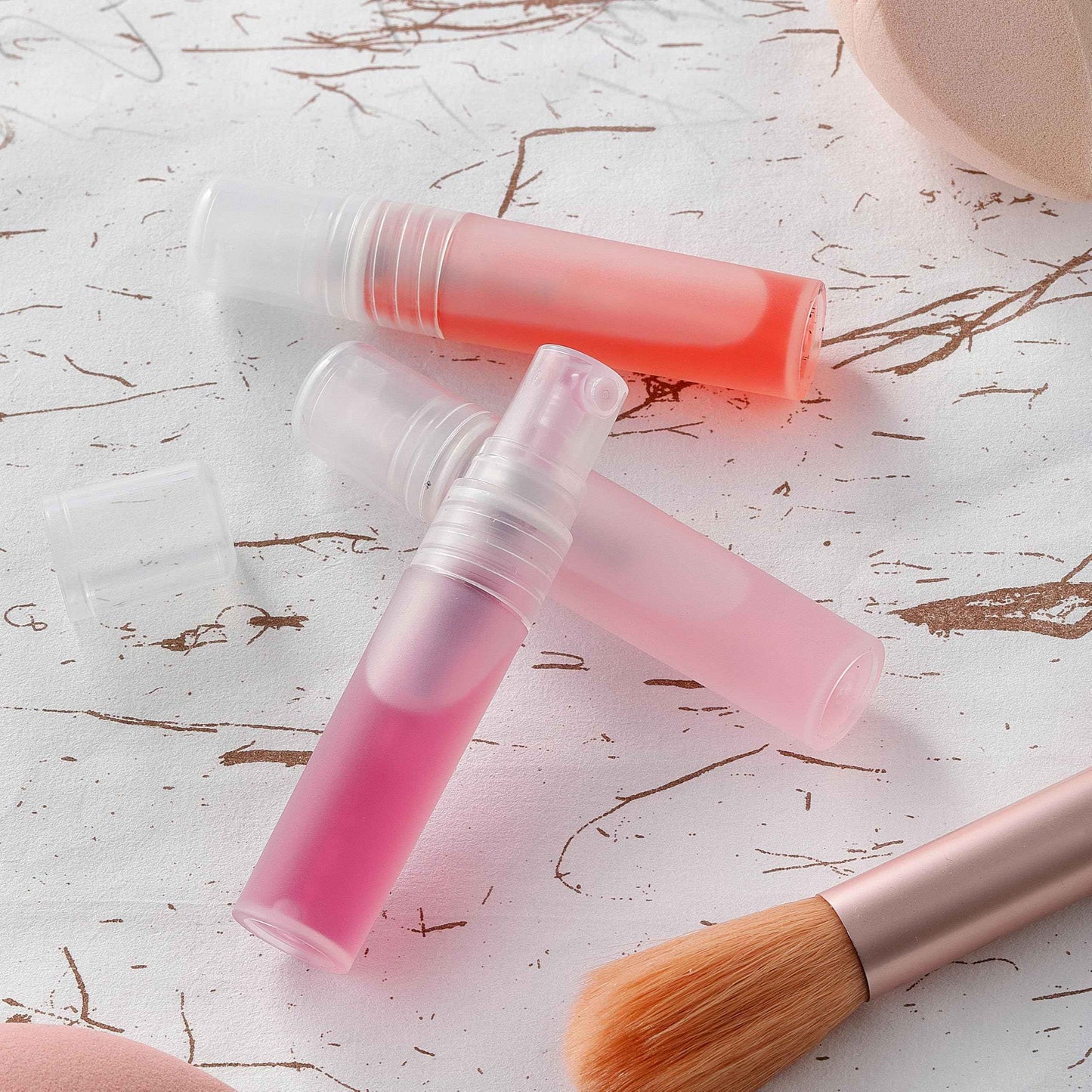 KCKHFA 10 Pack 5ml Mini Perfume Sample Bottles, Fine Mist Perfume Spray Bottle for Travel, Portable Atomizer Sprayer