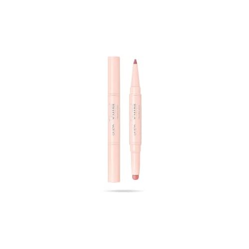 Pupa Milano Vamp! Creamy Duo, 004 Light Rose, 1 Pc - 2 in 1 Lipstick and Lip Pencil - Long Lasting - Lightweight - No-Transfer - Smooth Texture - Highly Pigmented